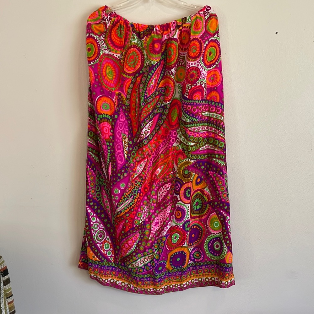 Funky hippie maxi skirt